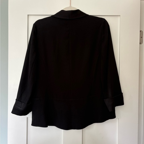 Wilfred Cropped Chevalier Jacket Black Sz 8 - Picture 4 of 4